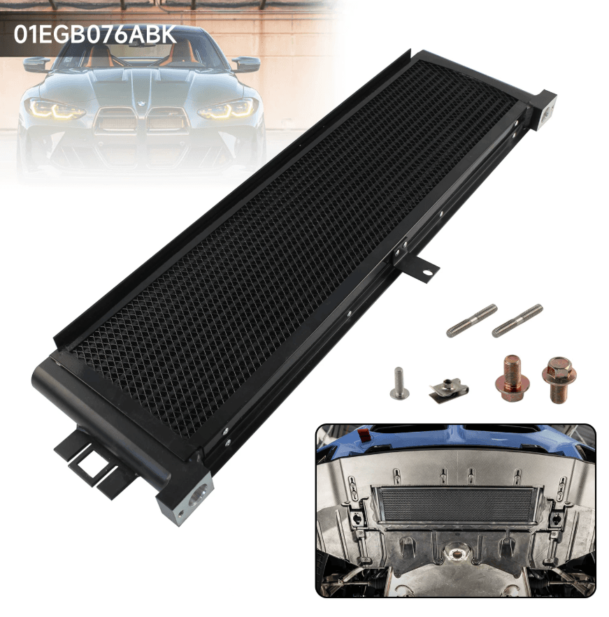 S58 Engine Oil Cooler with Fence G80 M3 G82 G83 M4 G81 M3 G87 M2 - 1