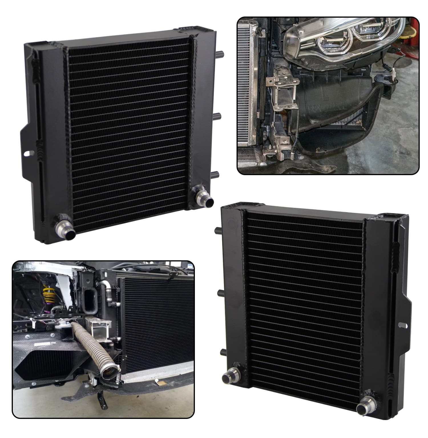 S55 M3M4 F80/F82/F83front water tank radiator - 6