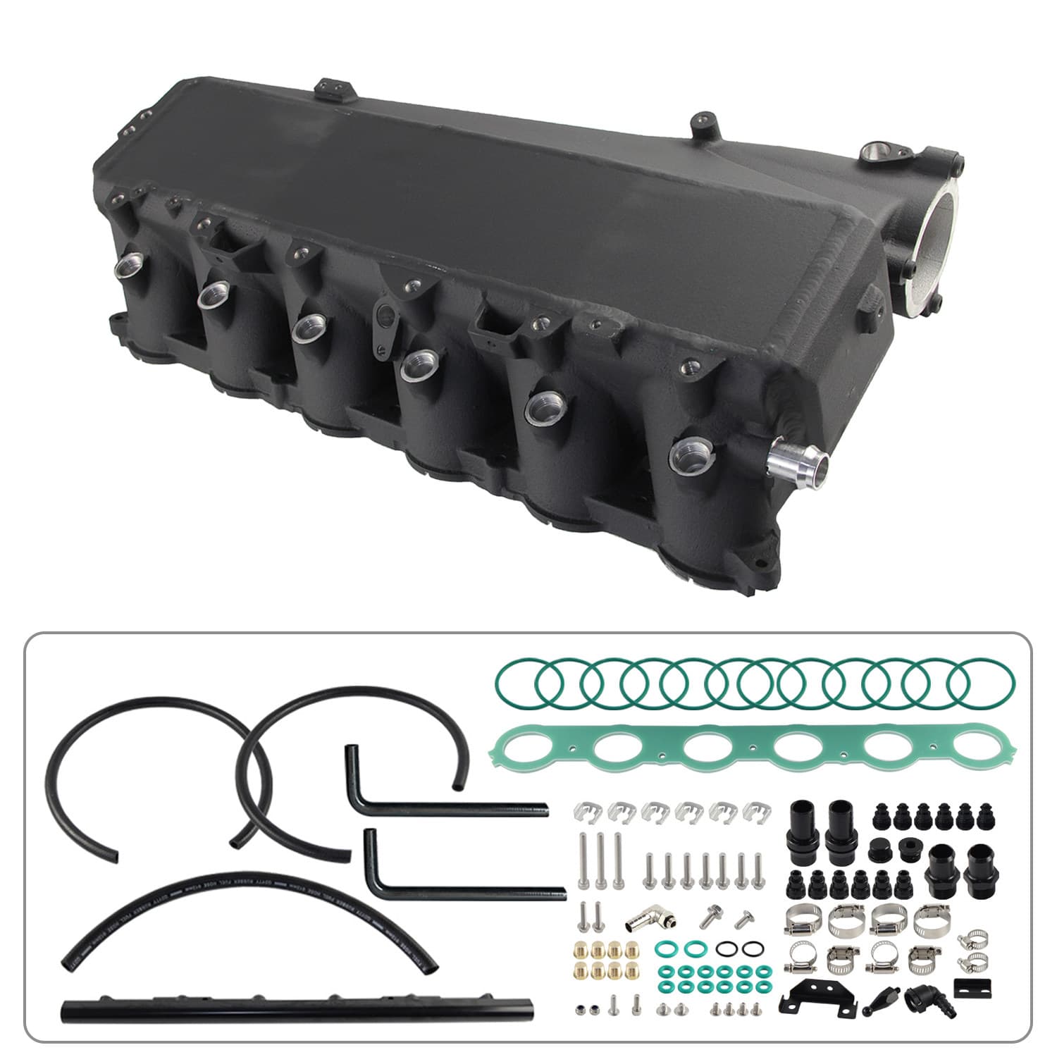 B58Gen1 High Performance Enlarged Cooling Radiator Manifold - 5