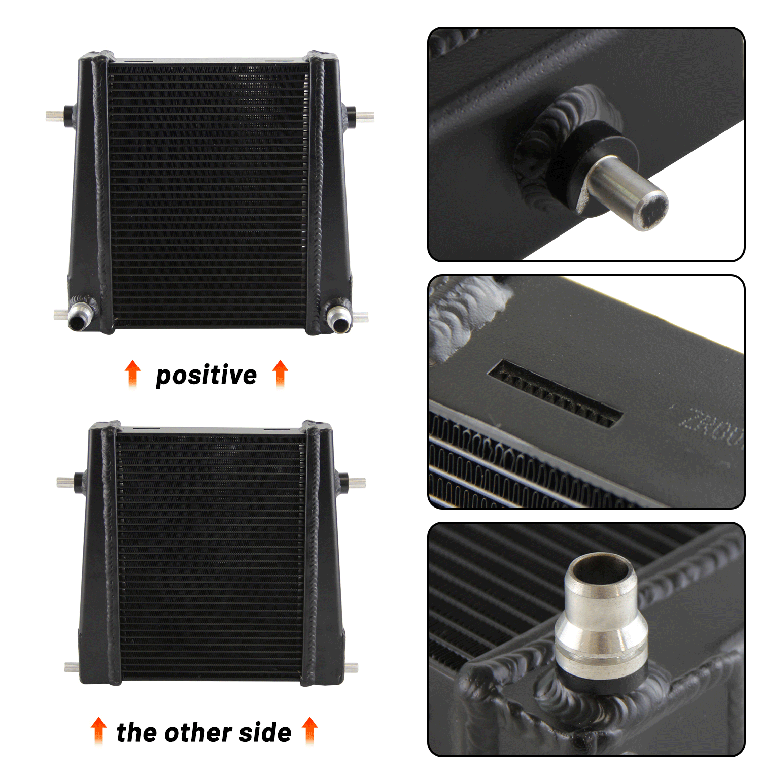 B58 Z4 M40i/M340iSupra GR A90/A91 Aluminum Water Tank Radiator - 5