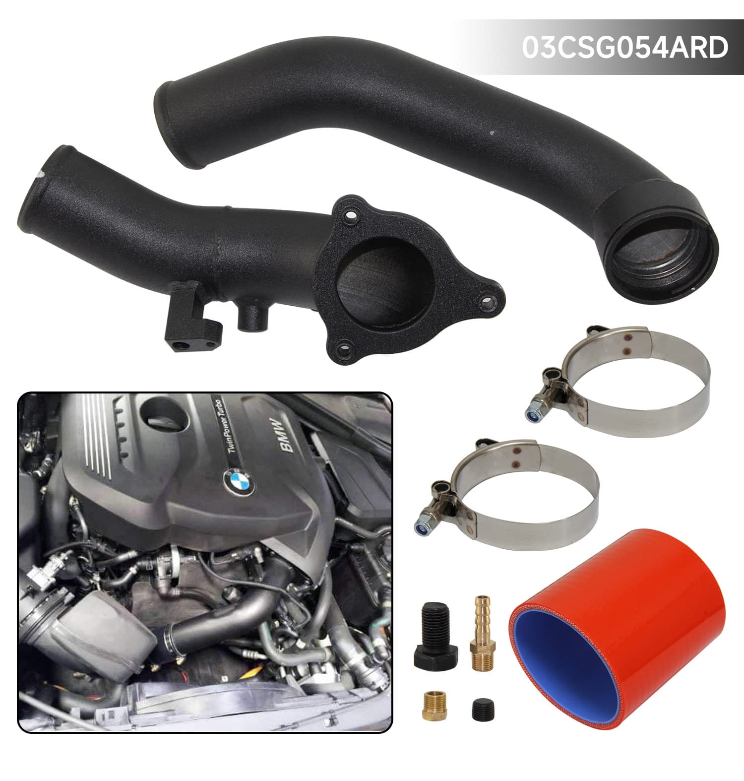 B58 Engine F22 F23 F32 F33 F34 F30 F36 G12 G32 G30 Turbine Tube - 5