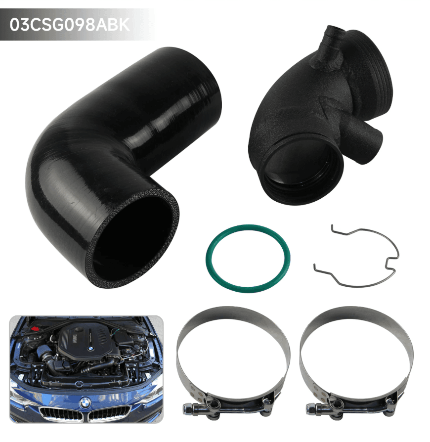 B58 engine turbocharged F chassis turbocharged intake aluminum hose - 1