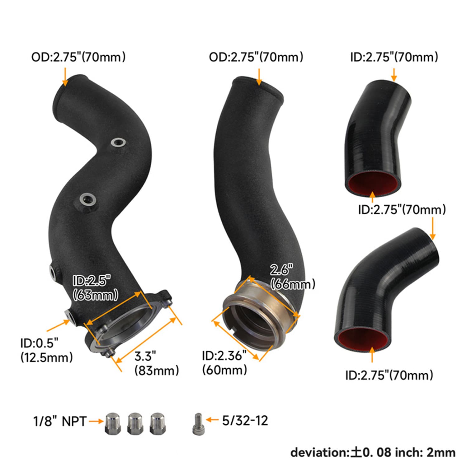 BMWG20G21G22G23G28Z4B48B20散热器加大中冷器 - 4