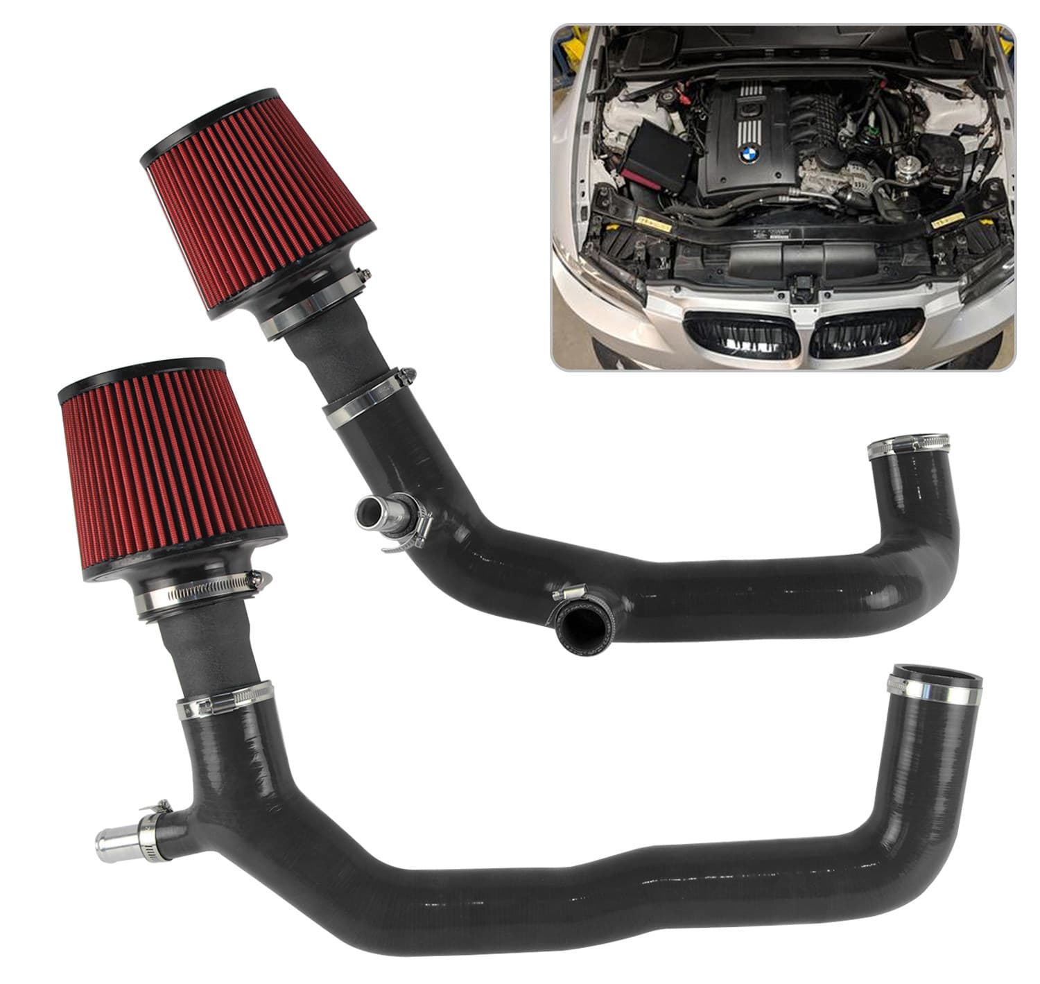 N54 E90 E91 E92 E93 E82 E88 E89 E60 E61 Turbine intake pipe - 5